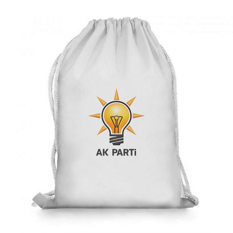 Ak Parti Elyaf Bez Çanta