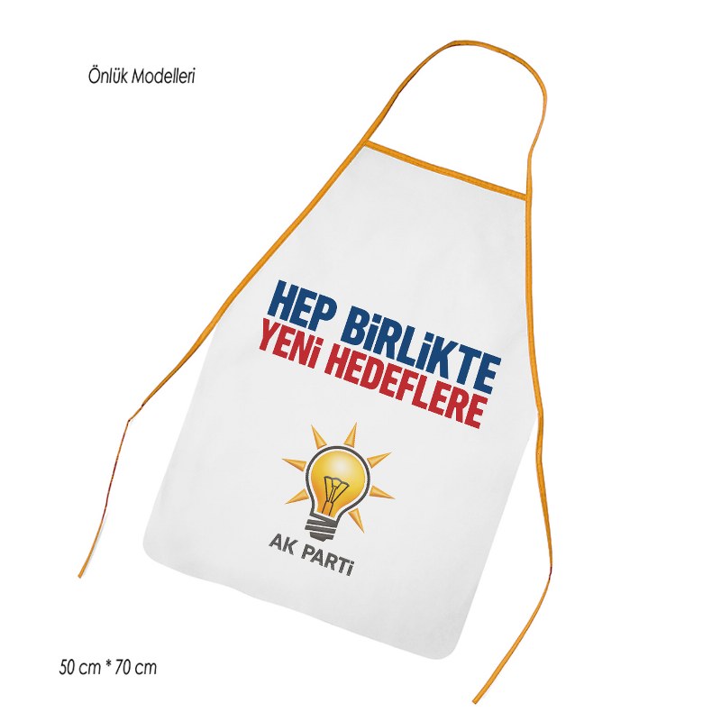Ak Parti Logo Baskılı Önlük