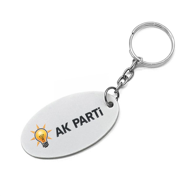 Ak Parti Logolu Anahtarlık