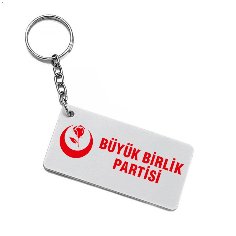 Büyük Birlik Partisi Logolu Anahtarlık