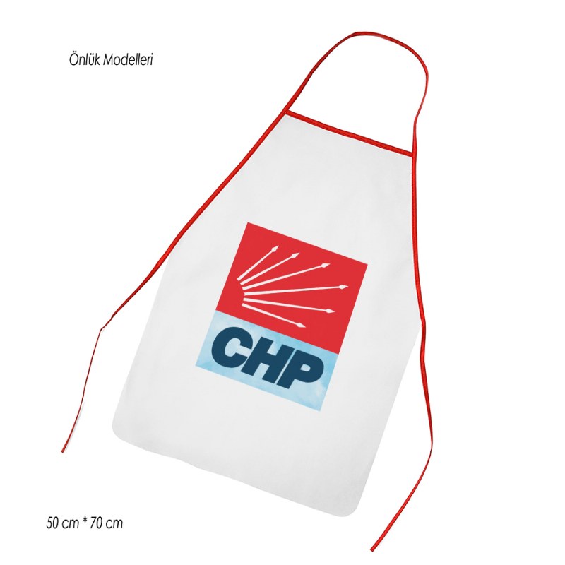 CHP Logo Baskılı Önlük