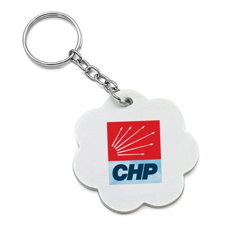 CHP Logolu Anahtarlık