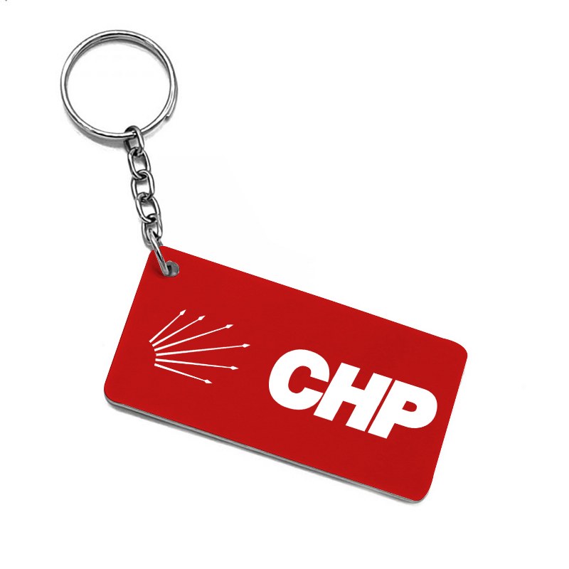 CHP Logolu Anahtarlık