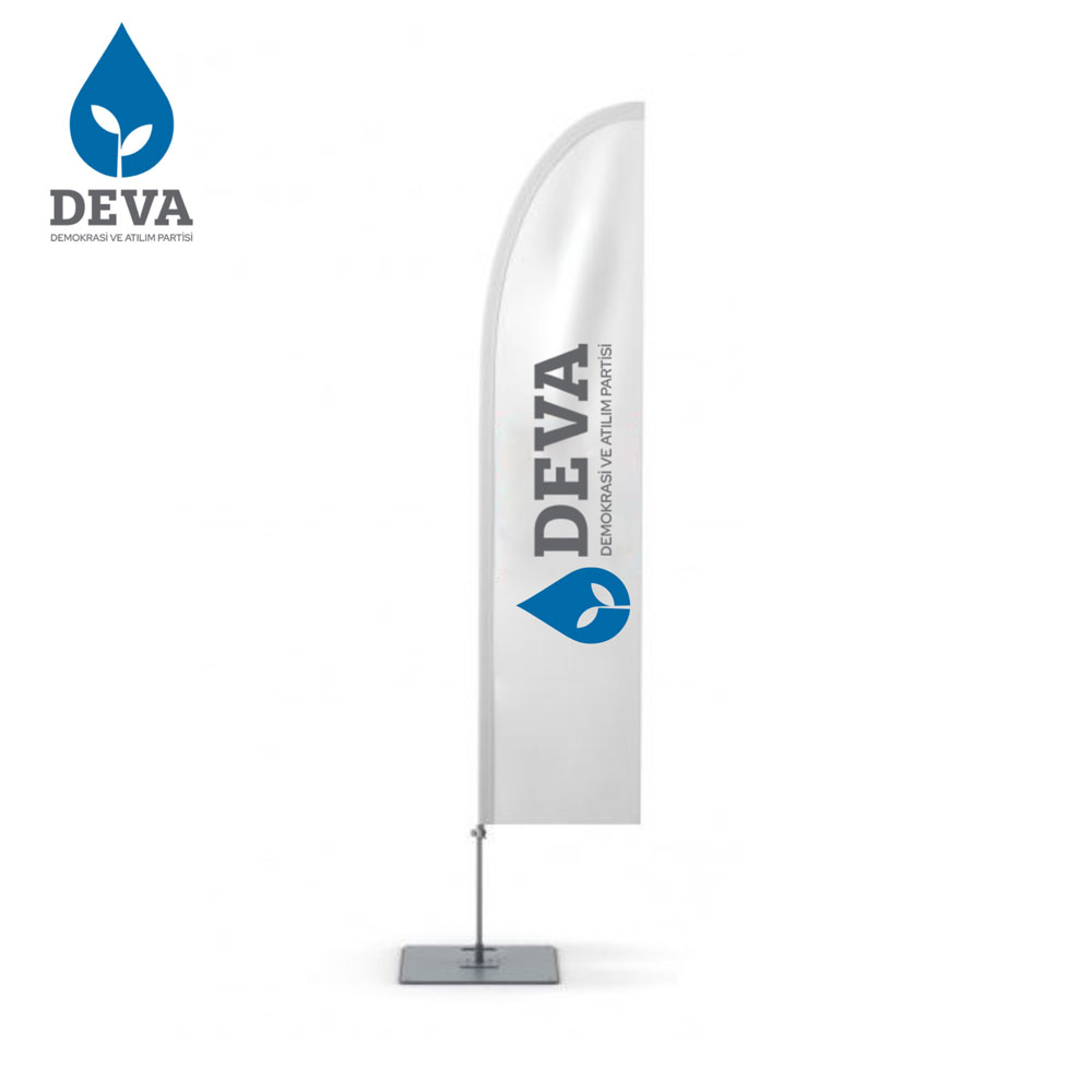Deva Partisi Kapak Yelken Bayrak