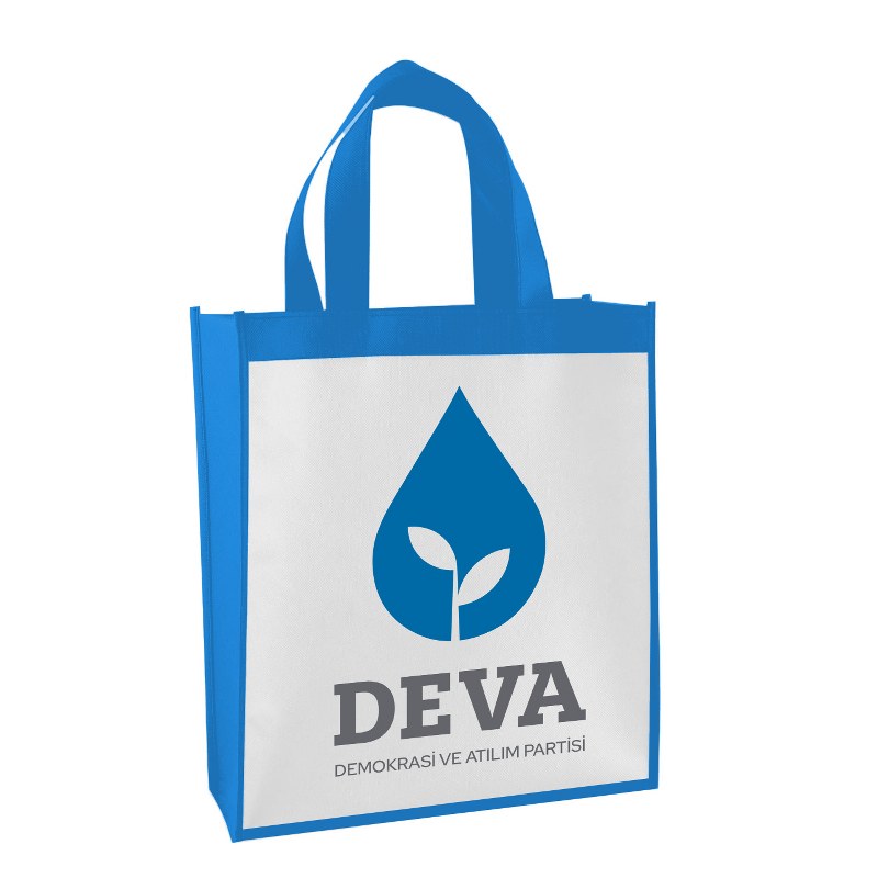 Deva Partisi Elyaf Bez Çanta