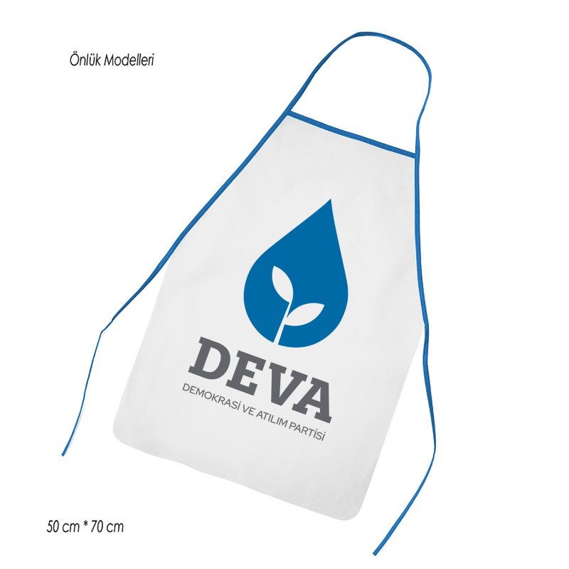 Deva Partisi Logo Baskılı Önlük