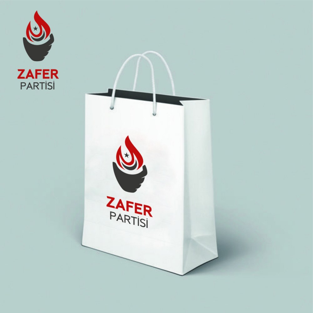 Zafer Partisi Karton Çanta