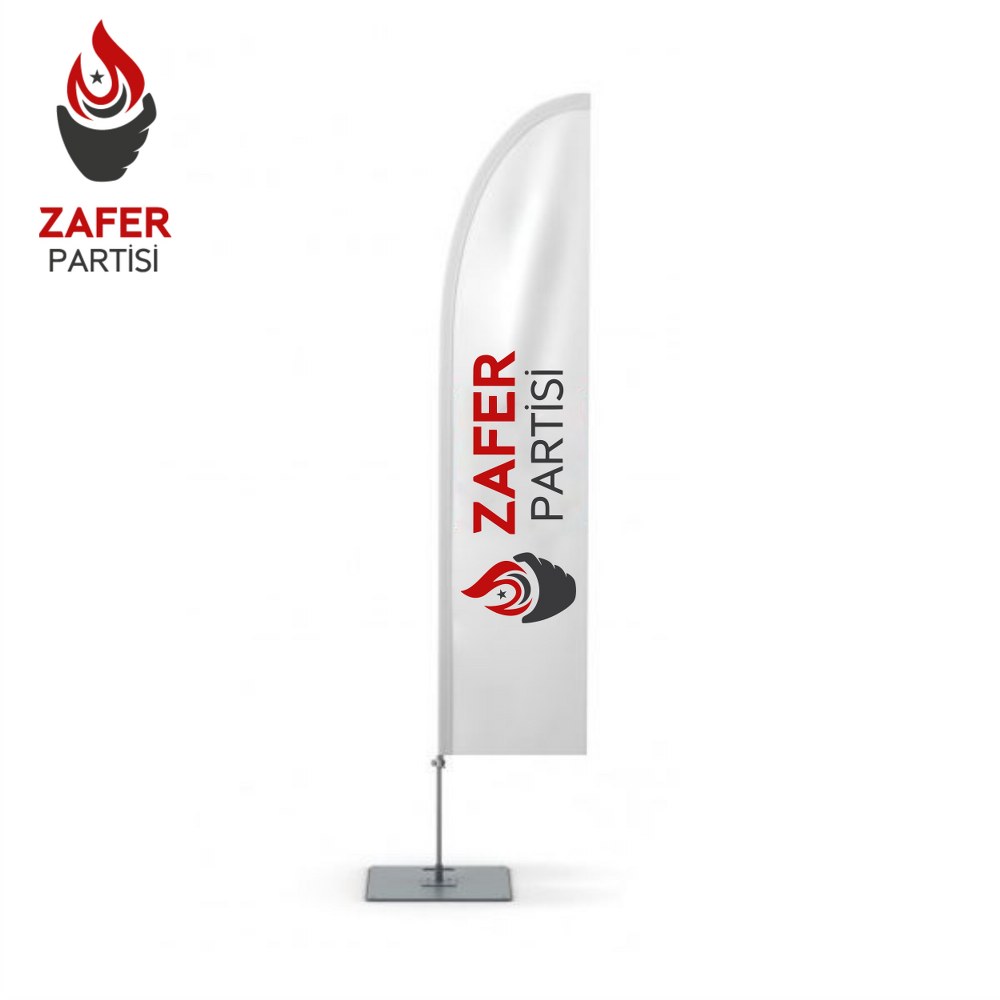 Zafer Partisi Kapak Yelken Bayrak