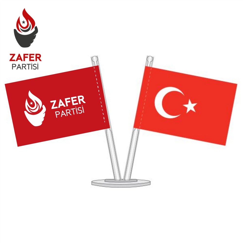 Zafer Partisi Masa Bayrağı